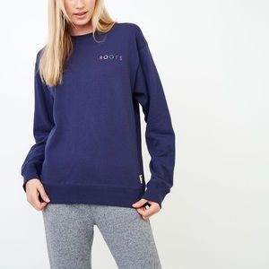 Roots Spectrum Crew Sweatshirt women size s